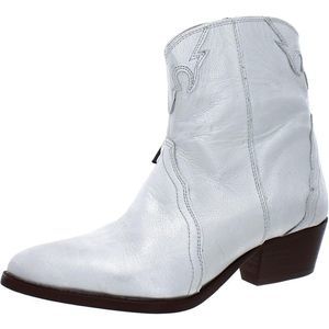 Free People Womens New Frontier Silver Cowboy, Western Boots Shoes, NEW with box